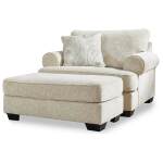 Monaghan Oversized Chair and Ottoman