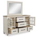 Shaybrock Queen Panel Bed, Dresser and Mirror - Image 4