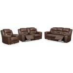 Stoneland Reclining Sofa, Loveseat and Recliner