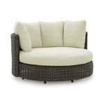 Kimora Outdoor Swivel Lounge Chair with Cushion