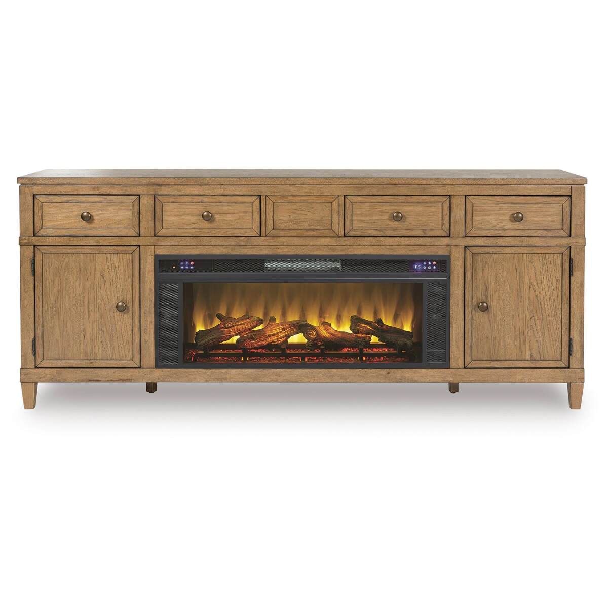 fc6d4000a9e048defa090a47a7881d13 Sharlance 81" TV Stand with Electric Fireplace - Image 1