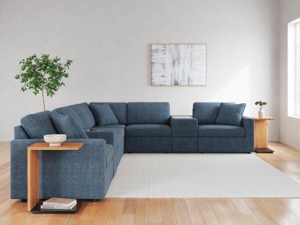 Modmax 8-Piece Sectional and Ottoman - Image 10