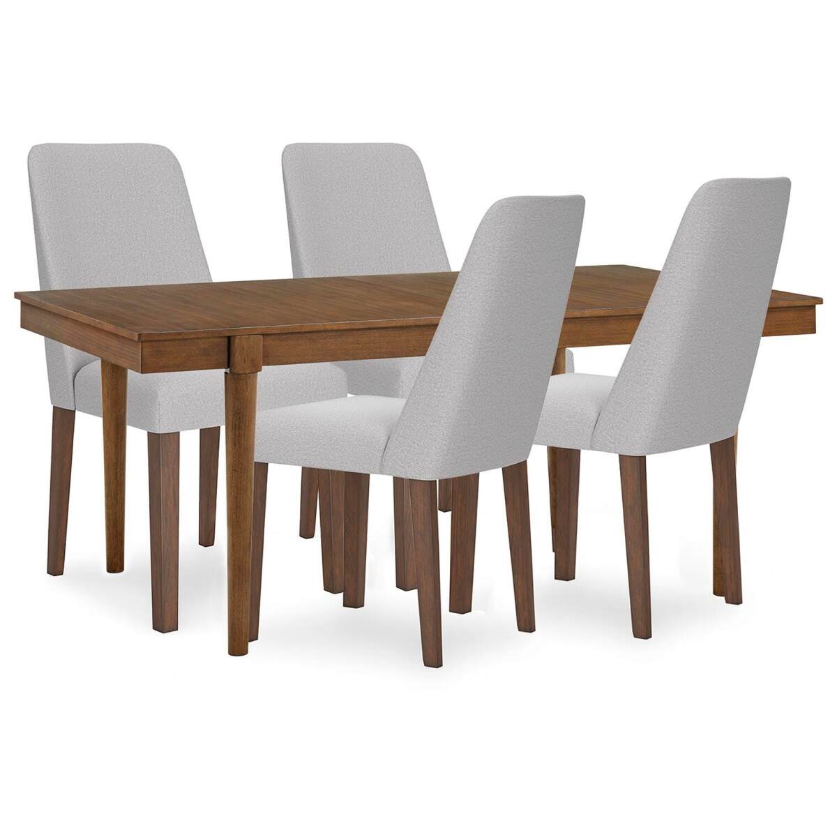 fca18a2a1057772a9ccd9defed52a22d Lyncott Extension Dining Table and 4 Chairs - Image 1