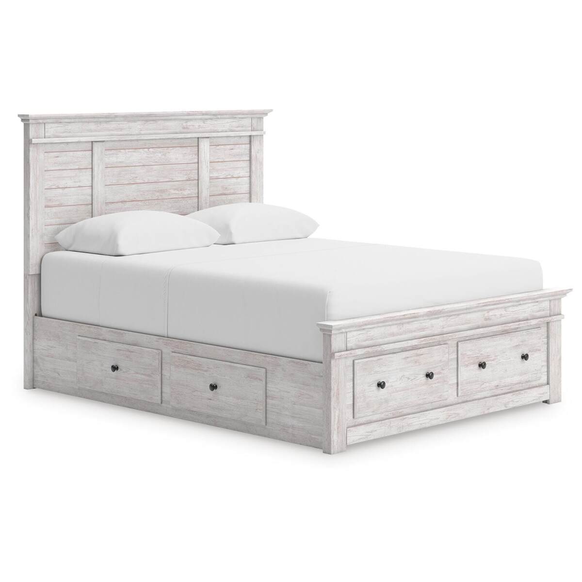 fcd10066834d3cc161d5aa003b07bad5 Makidern Queen Panel Storage Bed - Image 1