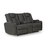 Batavia Pier Glider Reclining Loveseat with Console