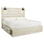 Cambeck King Panel Bed with Storage, Chest and 2 Nightstands - Image 8