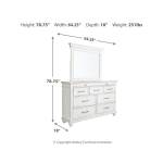 Kanwyn Queen Panel Storage Bed, Dresser, Mirror and Nightstand - Image 10
