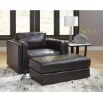 Amiata Oversized Chair and Ottoman - Image 2