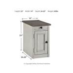 Bolanburg Chairside End Table with USB Ports & Outlets - Image 5