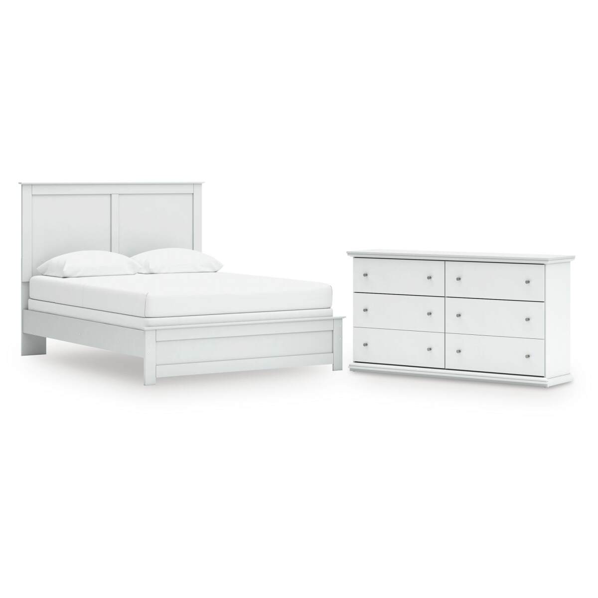 fd41927190c83852ce848bcc5d963f1c Bostwick Shoals Queen Panel Bed and Dresser - Image 1
