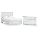 Bostwick Shoals Queen Panel Bed and Dresser