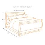 Huey Vineyard Queen Sleigh Bed, Dresser, Chest and Nightstand - Image 7