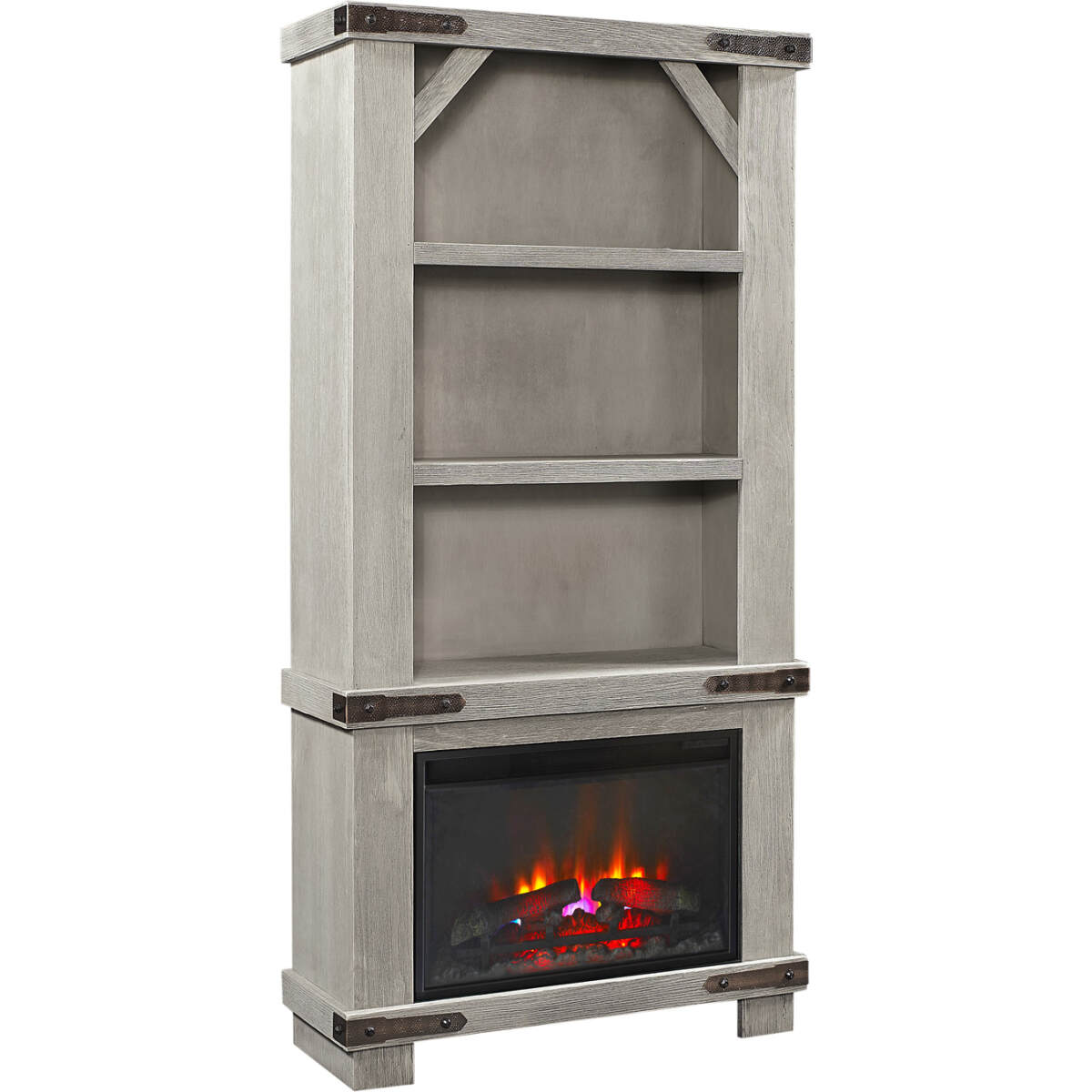fd5e3b03b5fead764fd759960d3618d0 Sawyer 74" Fireplace Display Case WMO3472F12-LGH - Image 1