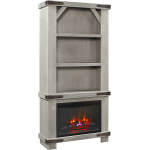 Sawyer 74" Fireplace Display Case WMO3472F12-LGH