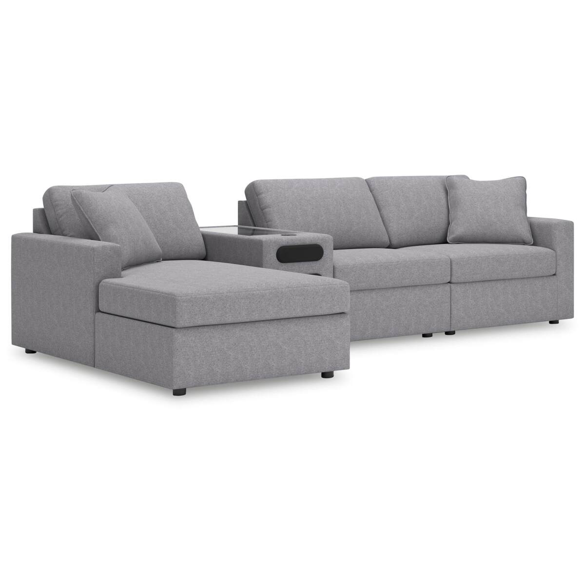 fd63331d2ad45dcd36a24e5f81c1113d Modmax 4-Piece Sectional with Chaise - Image 1