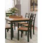 Gesthaven Dining Table with 4 Chairs and Bench (Set of 6) - Image 6