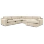 Elyza 5-Piece Sectional with Chaise