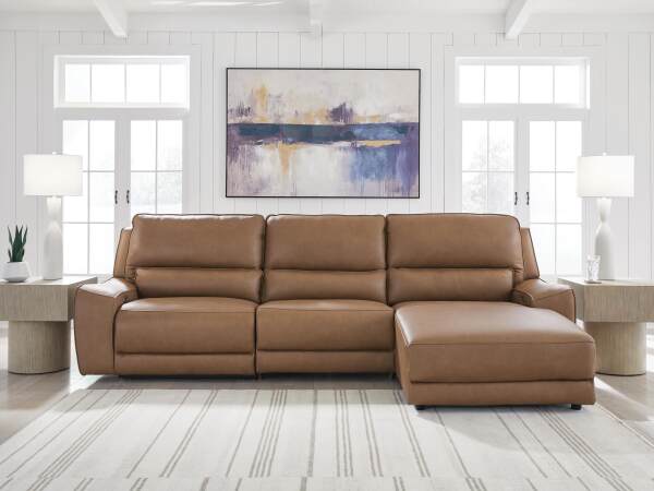 DeepWakes 3-Piece Reclining Sofa Chaise - Image 3