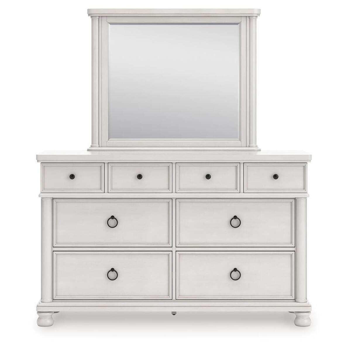 fe945a170680ad3f0a039433485e917c Rowlenstown Dresser and Mirror - Image 1