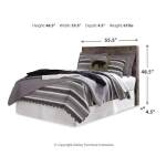 Derekson Full Panel Headboard, Chest and Nightstand - Image 6