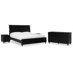 Danziar King Panel Bed, Dresser and 2 Nightstands
