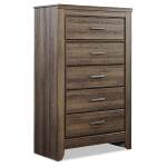 Juararo California King Panel Bed, Dresser, Mirror, Chest and Nightstand - Image 4