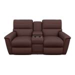 Ava Power Reclining Loveseat w/ Console Headrest & Lumbar - X49769