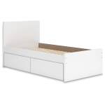 Onita Twin Panel Platform Bed with 1 Side Storage - Image 4