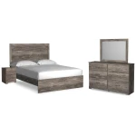 Ralinksi Queen Panel Bed, Dresser, Mirror, and Nightstand