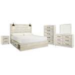 Cambeck King Panel Storage Bed, Dresser, Mirror, Chest and Nightstand - Image 2