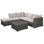 Cherry Point 4-piece Outdoor Sectional Set - Image 2