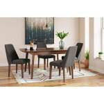 Lyncott Extension Dining Table and 4 Chairs - Image 3