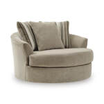 Linenhause Oversized Swivel Accent Chair