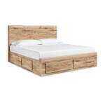 Hyanna King Panel Bed, 2 Chests and 2 Nightstands - Image 7