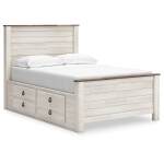Willowton Full Panel Bed with 2 Storage Drawers - Image 2