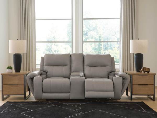 Real Moments Power Reclining Loveseat with Audio Seating - Image 8