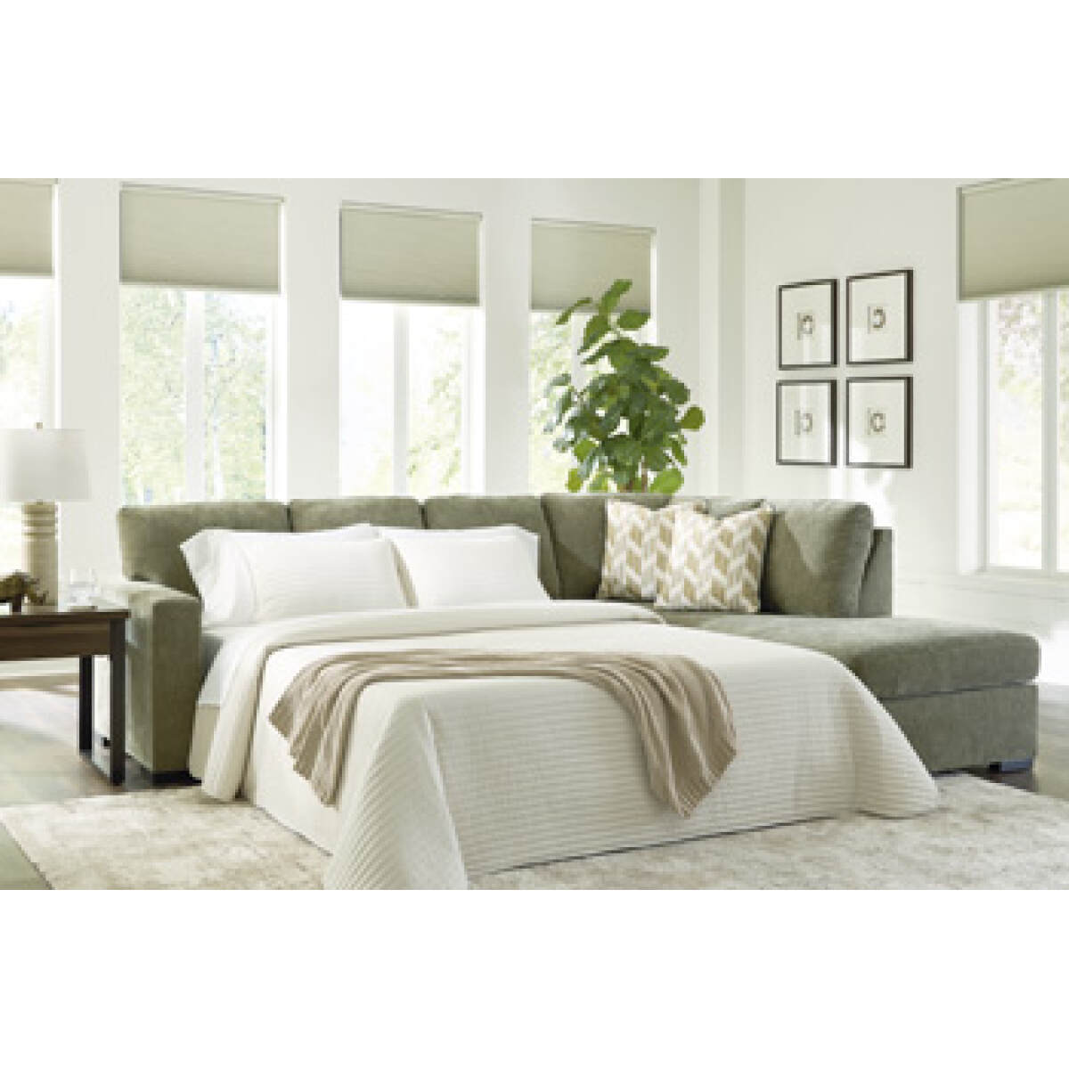 9dfd28339262aa89541ebb13aabcf70b Bridgepoint Left-Arm Facing Full Sofa Sleeper - Image 1