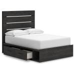Hollivern Full Panel Bed with Storage - Image 6