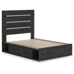 Hollivern Full Panel Bed with Storage - Image 4
