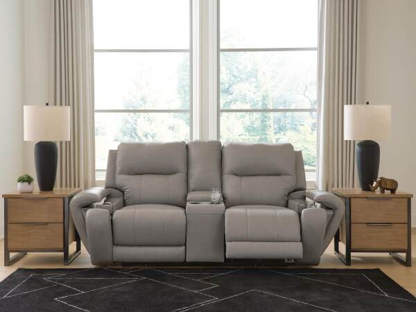 Real Moments Power Reclining Loveseat with Audio Seating - Image 9