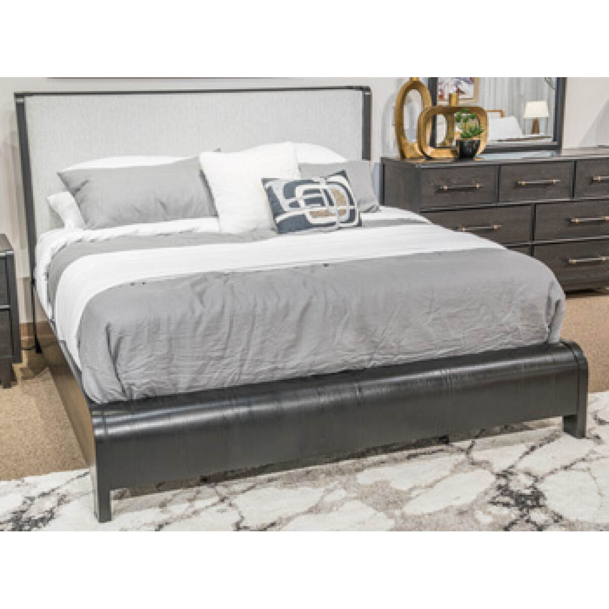 cd7dcbded8e4aea47a70e8f3cb7e6963 Shyden Queen Upholstered Headboard - Image 1