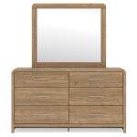 Gramburg Queen Panel Bed, Dresser and Mirror - Image 3