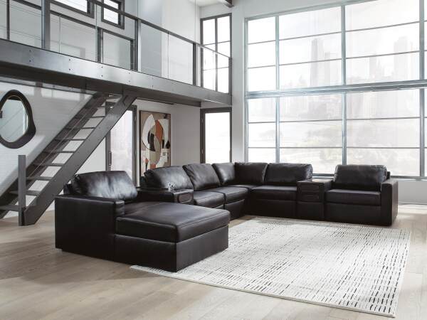 Modmax II 8-Piece Sectional with Chaise and Audio Consoles - Image 3