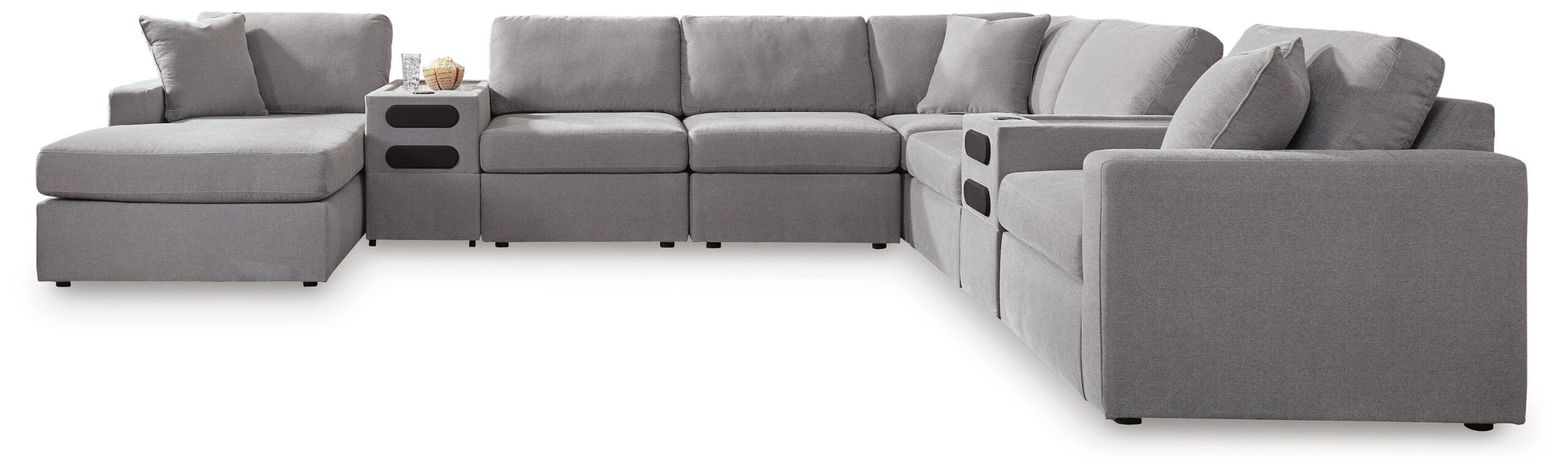 1e924abbe2517325950420f01658405f Modmax 8-Piece Sectional with Storage Chaise and Audio Consoles - Image 1