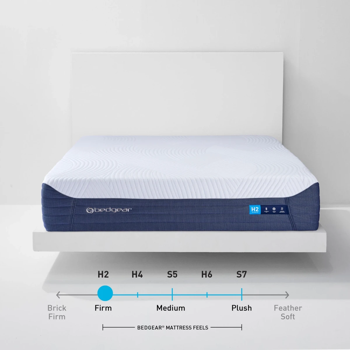 37556b1ca024fc5fabdec8ead4a6a9e5 H2 Performance® Mattress - Firm (H2) / Cal King - Image 1