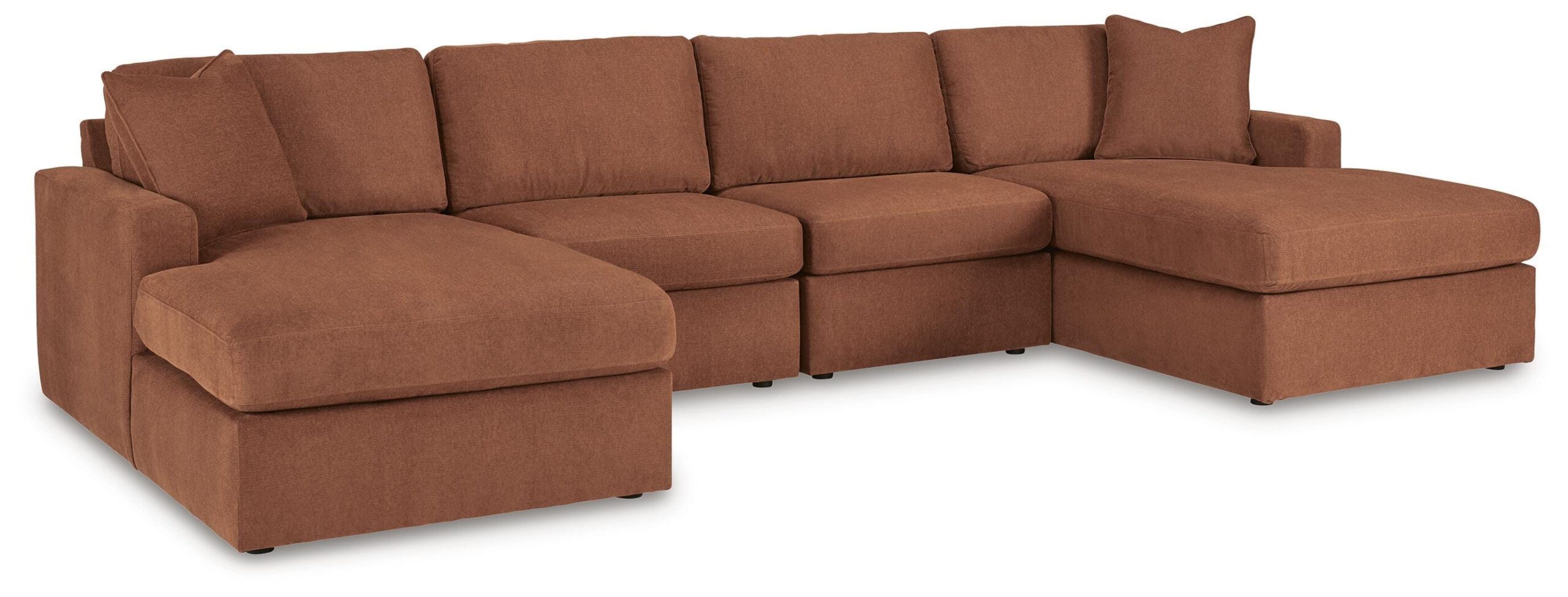 663259bd8023519055ec59efd7dcdee6 Modmax 4-Piece Double Storage Chaise Sectional - Image 1