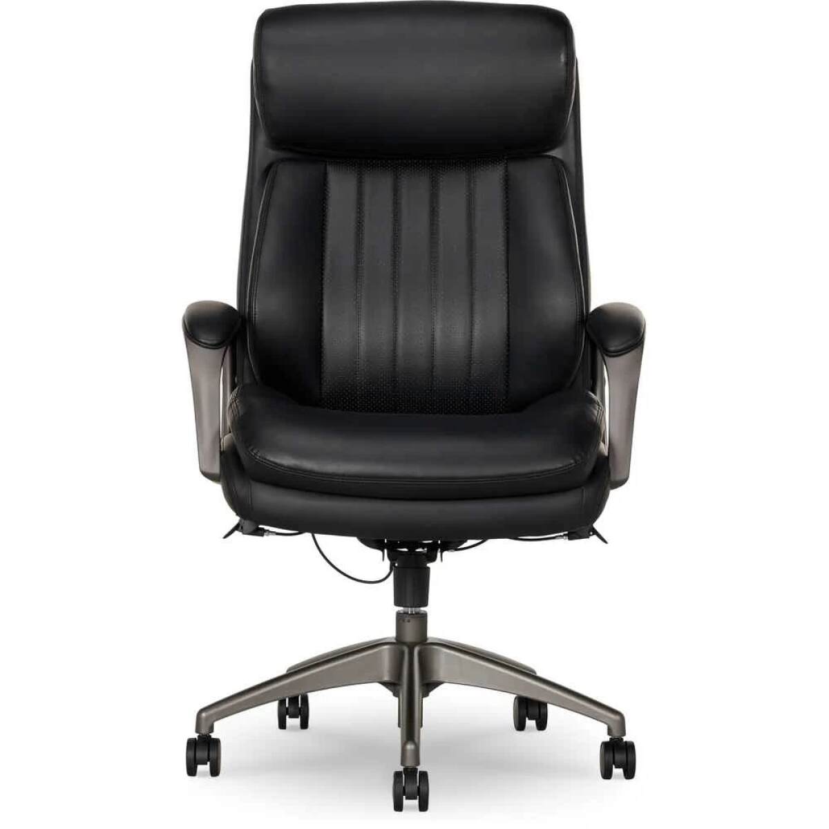 fcaffbbfddae4263e45b53ca30b70d72 Nova Executive Leather Office Chair, Black - 52372-BLK - Image 1
