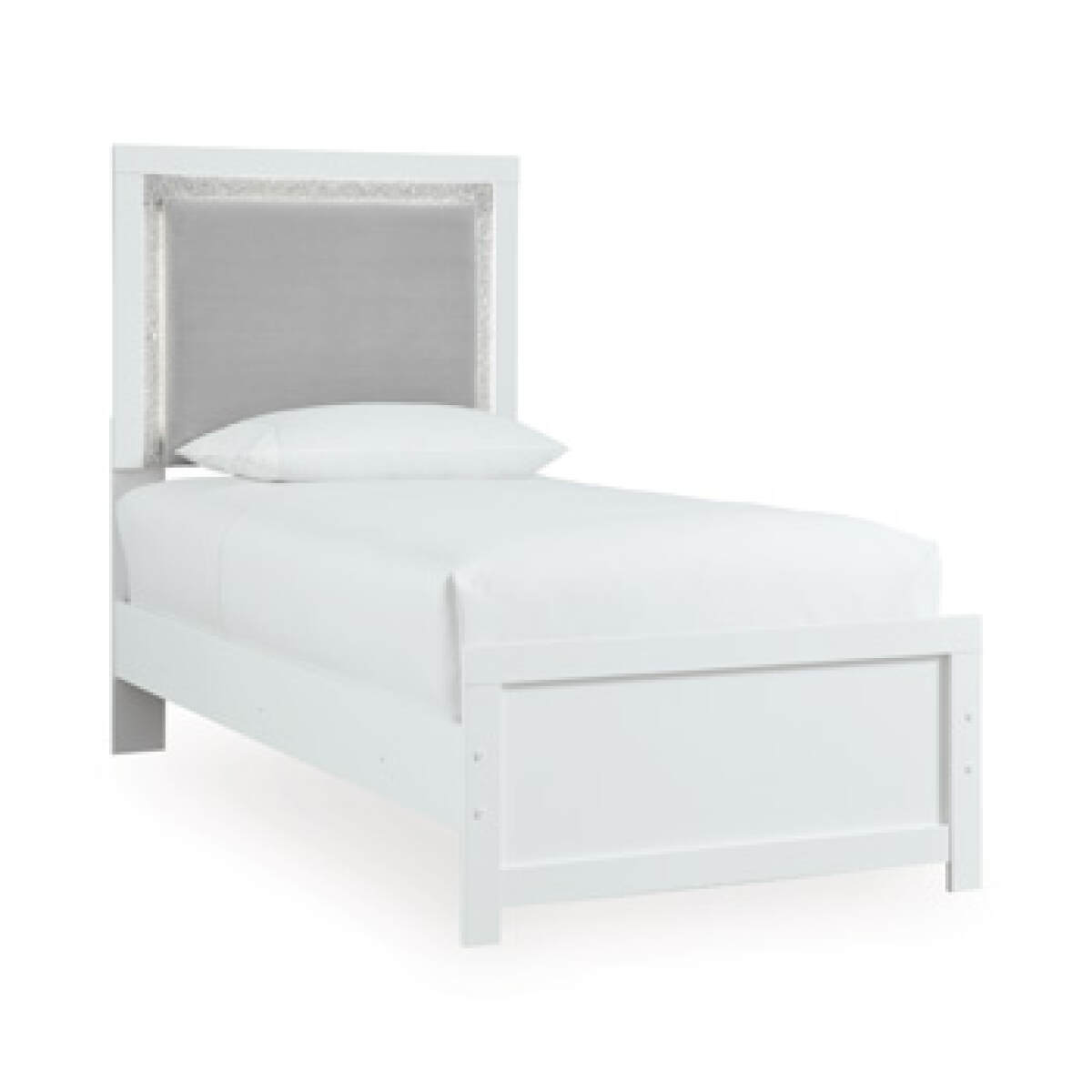 5cebb41a48cd10a4d3f1463f666c1396 Maeling Twin Upholstered Panel Headboard - Image 1