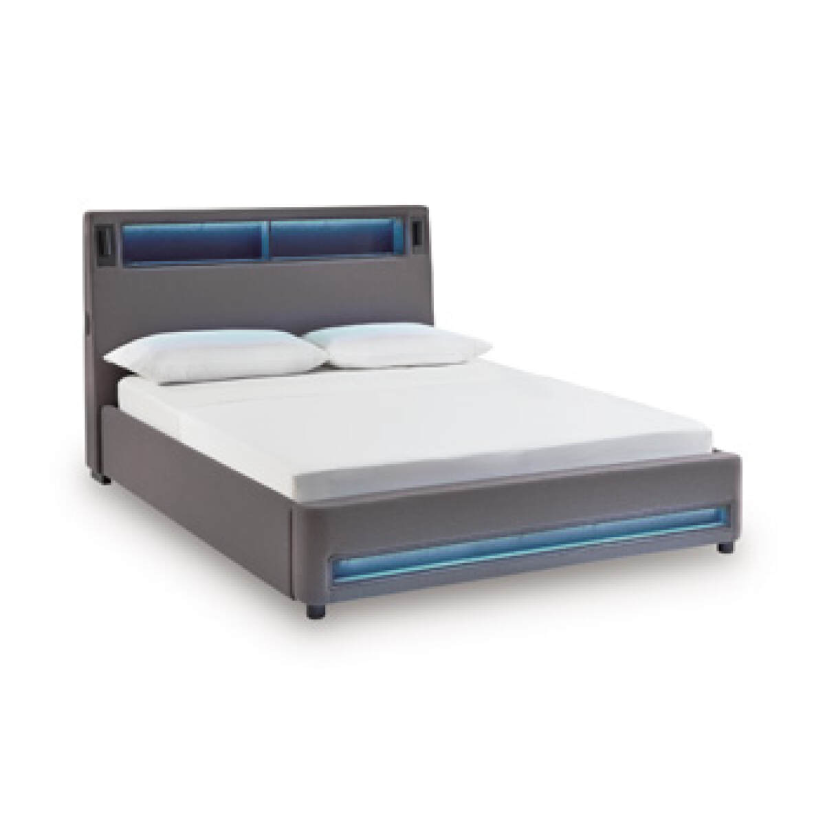 8c40d2bbfe94ac945a22ce6a98ac60ba Finigale Queen Upholstered Headboard/Footboard/Roll Slats - Image 1