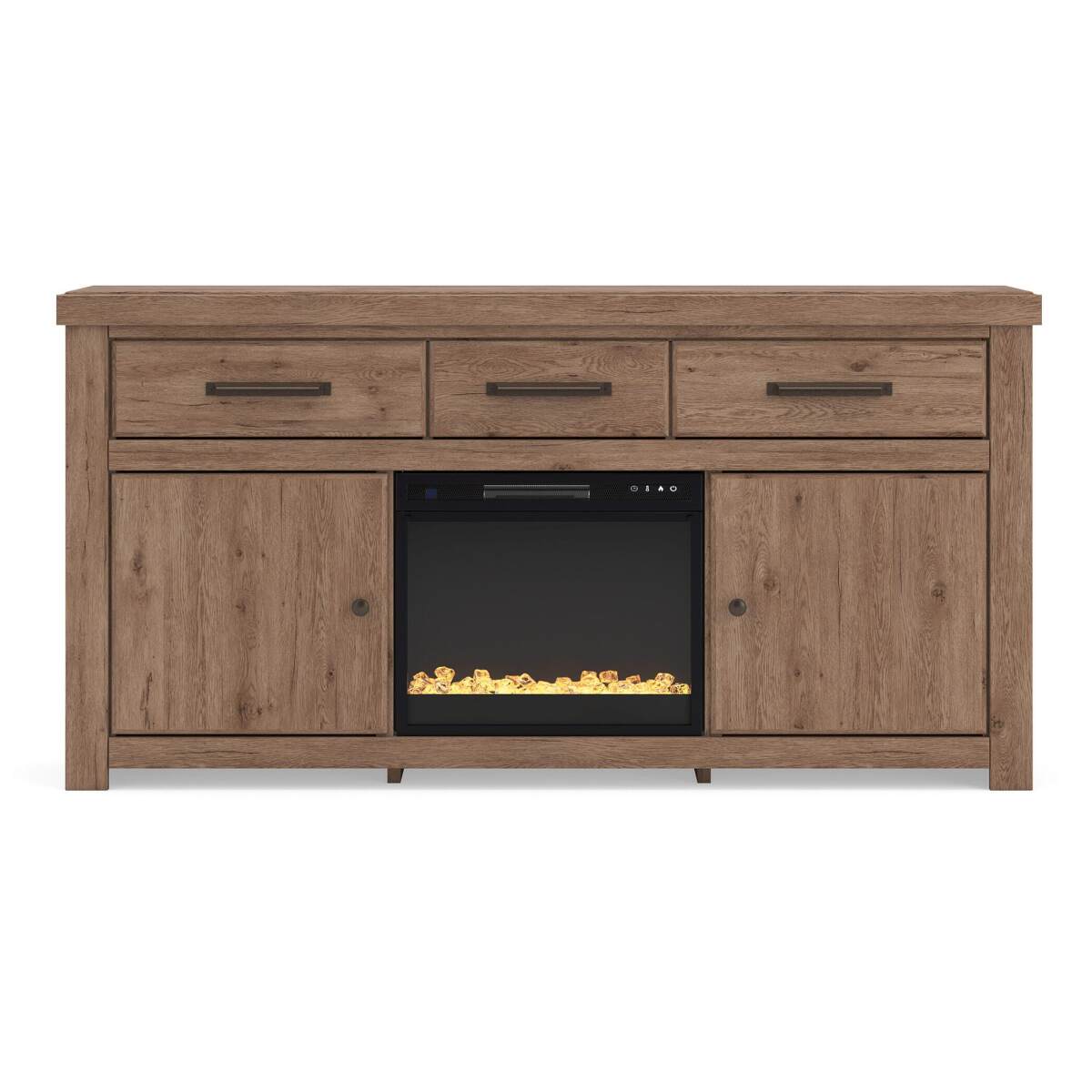 1814284e7108cd2a0093e3dc01be4448 Garistyn 73" TV Stand with Electric Fireplace - Image 1